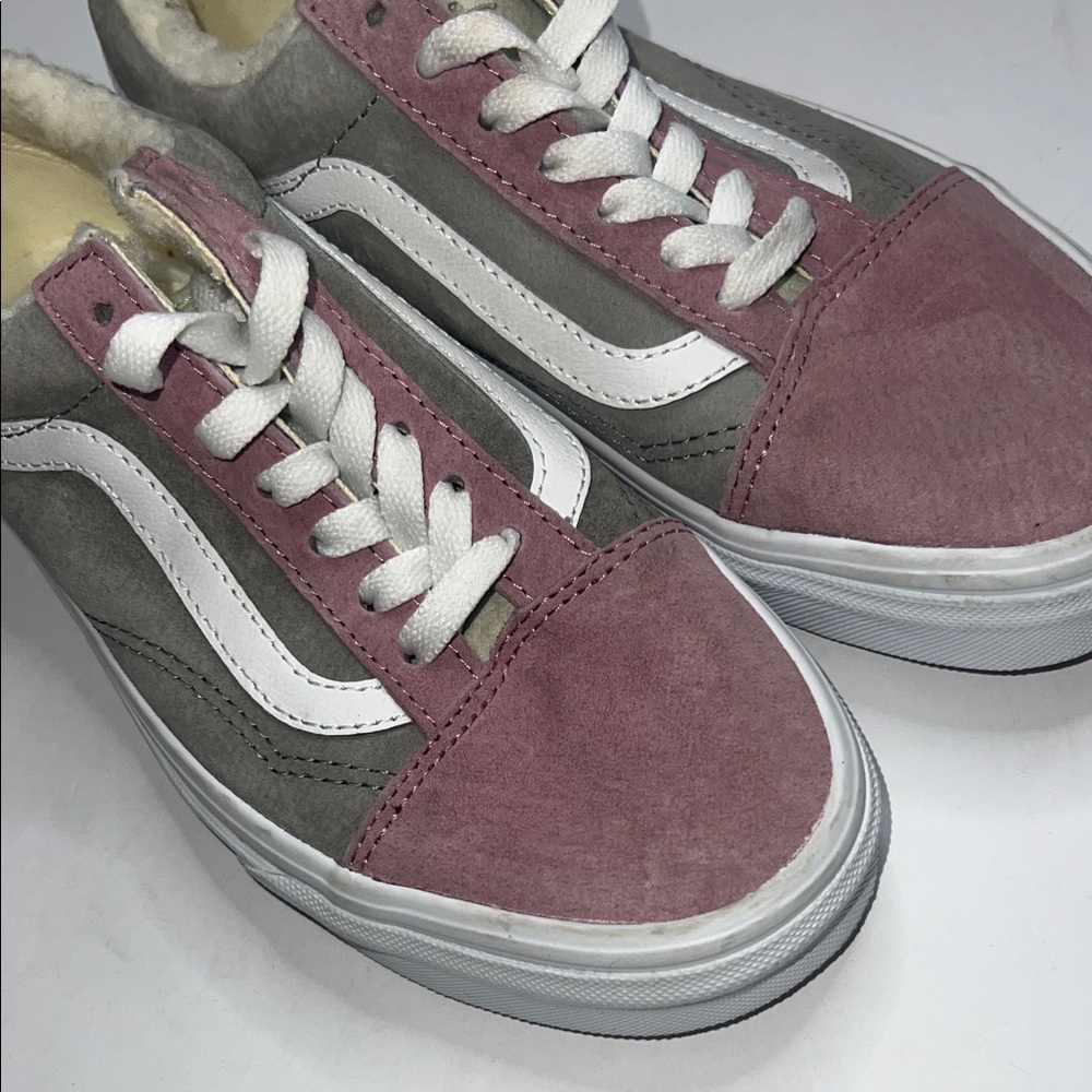 Vans Mauve and Charcoal Sneakers - Picture 10 of 10
